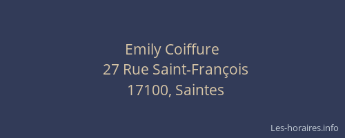 Emily Coiffure