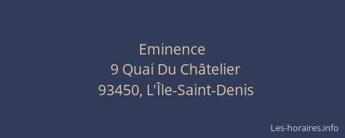 Eminence