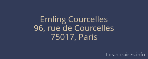 Emling Courcelles