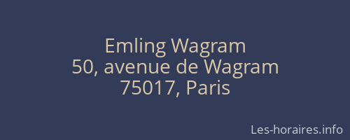 Emling Wagram