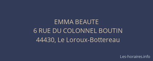 EMMA BEAUTE