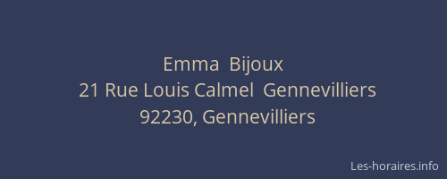 Emma  Bijoux