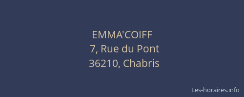 EMMA'COIFF