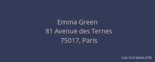 Emma Green