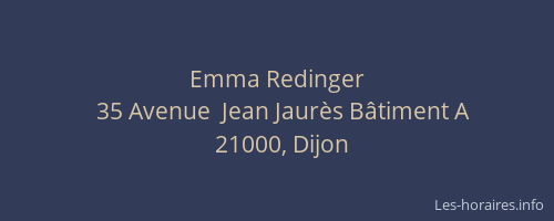 Emma Redinger