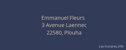 Emmanuel Fleurs