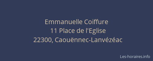 Emmanuelle Coiffure