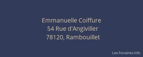 Emmanuelle Coiffure