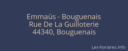Emmaüs - Bouguenais