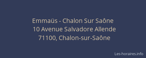 Emmaüs - Chalon Sur Saône
