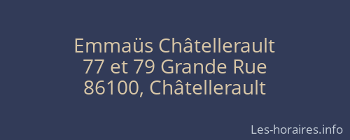Emmaüs Châtellerault