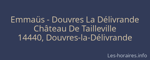 Emmaüs - Douvres La Délivrande