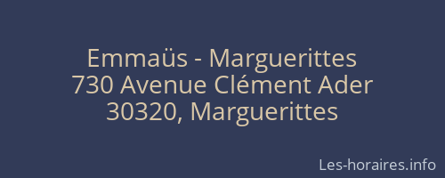 Emmaüs - Marguerittes