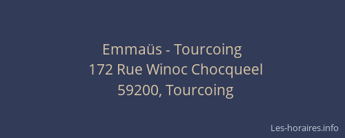 Emmaüs - Tourcoing