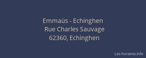 Emma&uuml;s - Echinghen