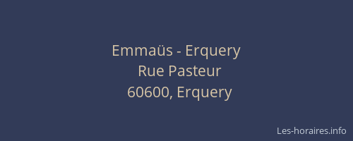 Emma&uuml;s - Erquery