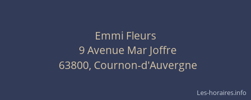 Emmi Fleurs