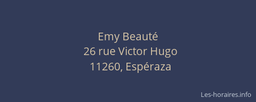 Emy Beaut&eacute;