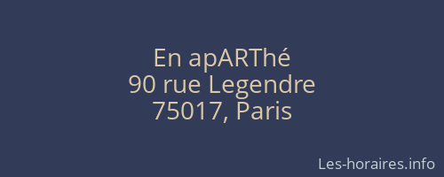 En apARThé