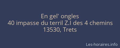 En gel' ongles
