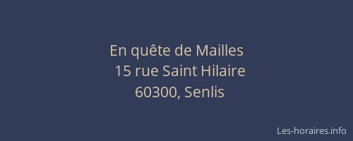 En qu&ecirc;te de Mailles