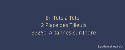 En T&ecirc;te &agrave; T&ecirc;te