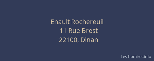 Enault Rochereuil