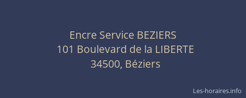 Encre Service BEZIERS