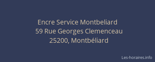 Encre Service Montbeliard