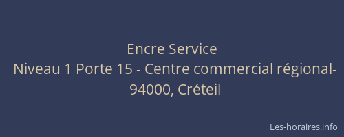 Encre Service