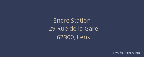 Encre Station