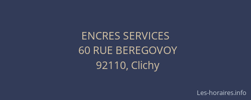 ENCRES SERVICES