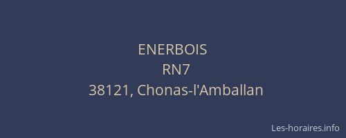 ENERBOIS