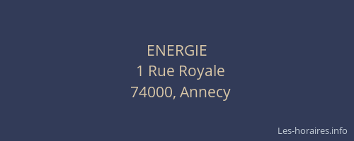 ENERGIE