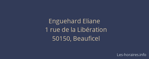 Enguehard Eliane
