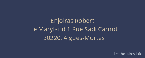 Enjolras Robert