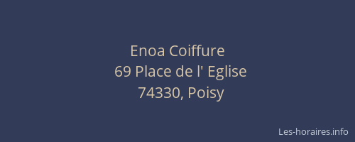 Enoa Coiffure