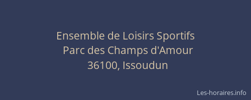 Ensemble de Loisirs Sportifs