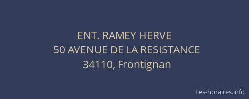 ENT. RAMEY HERVE
