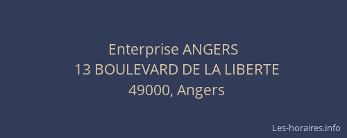 Enterprise ANGERS