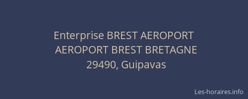 Enterprise BREST AEROPORT