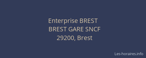 Enterprise BREST