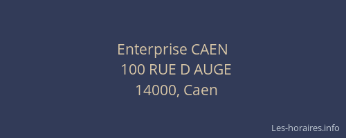 Enterprise CAEN