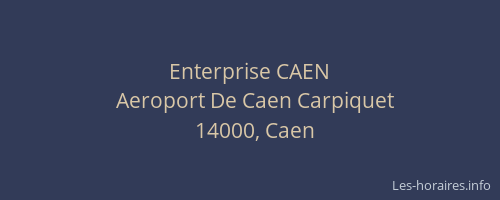 Enterprise CAEN