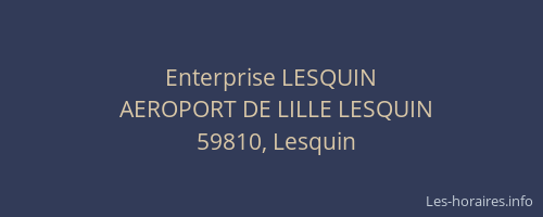 Enterprise LESQUIN