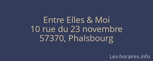 Entre Elles & Moi