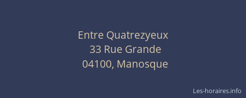 Entre Quatrezyeux