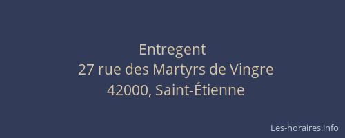 Entregent