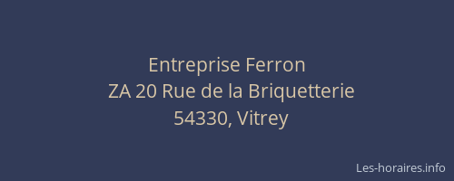 Entreprise Ferron