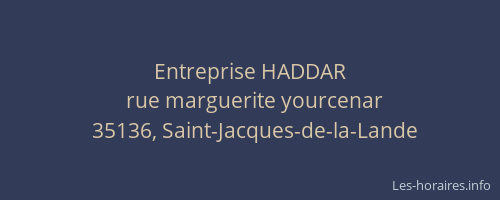 Entreprise HADDAR